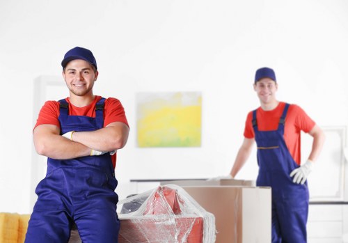 Local man with a van helping with a Wallington home move