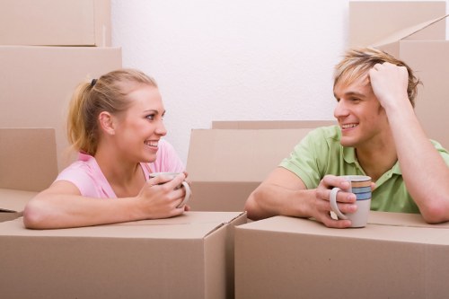 Commercial moving truck service in Wallington