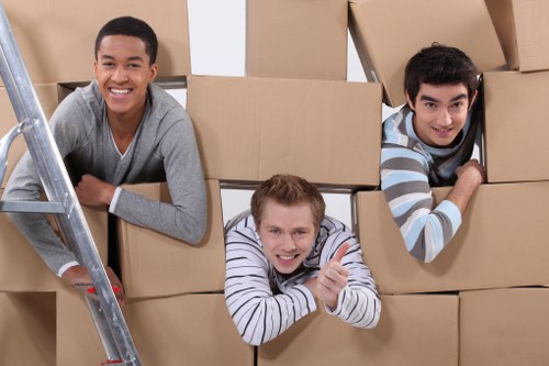 Organised home packing and unpacking service for Wallington residents and businesses