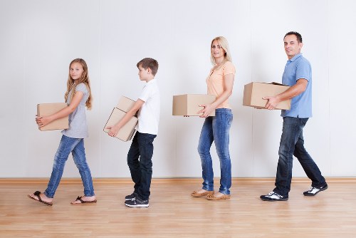 Local van transport for office and household moves in Wallington